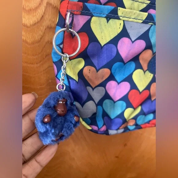 Kipling Emmylou Multicolor Heart Crossbody Bag - Picture 6 of 14